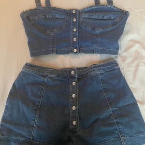 2pc Denim set
